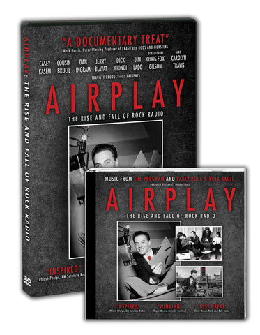 AIRPLAY: The Rise and Fall of Rock Radio  DVD/CD COMBO